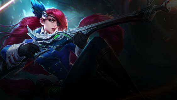 Lesley splash art