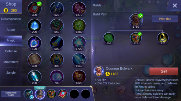 54 Kompilasi Foto Mobile Legends Equipment Terpopuler - Wallpaper